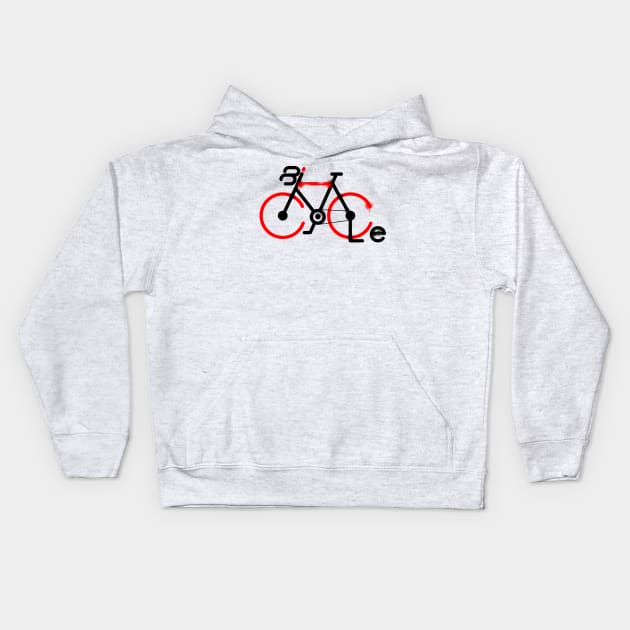 BiCyCLe Kids Hoodie by kookylove